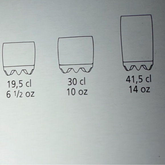 Elegant Clear Glass Bowl Set - Picture 7 of 7